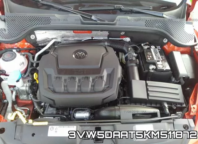 3VW5DAAT5KM511872 фото 2