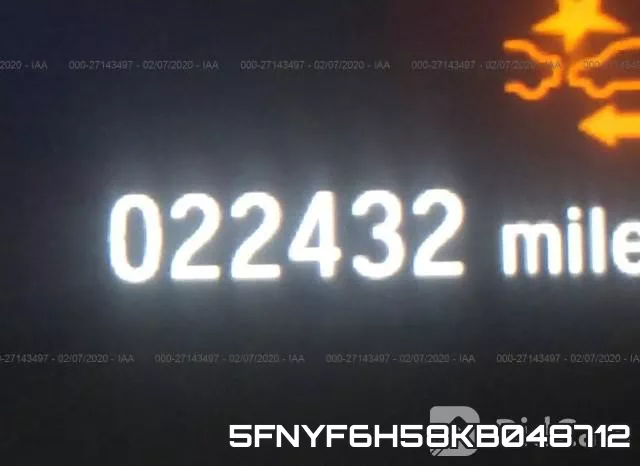 5FNYF6H58KB048712 фото 8