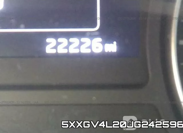 5XXGV4L20JG242596 фото 8