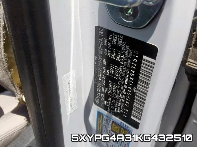 5XYPG4A31KG432510 фото 2