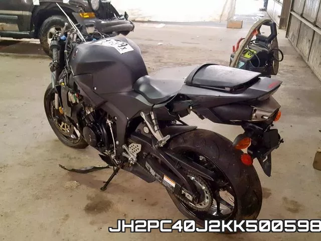 JH2PC40J2KK500598 фото 4
