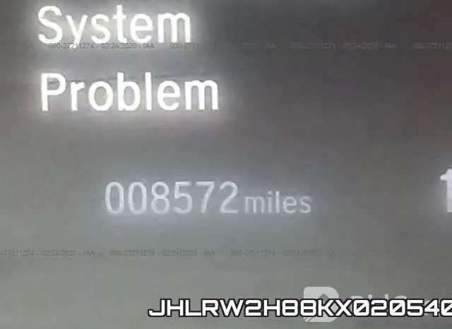 JHLRW2H88KX020540 фото 4