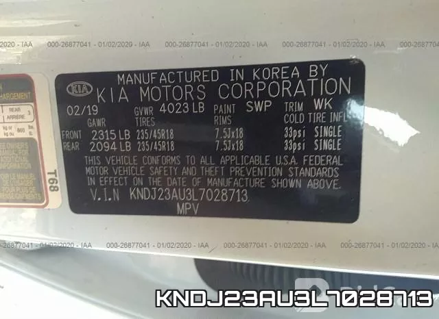KNDJ23AU3L7028713 фото 10