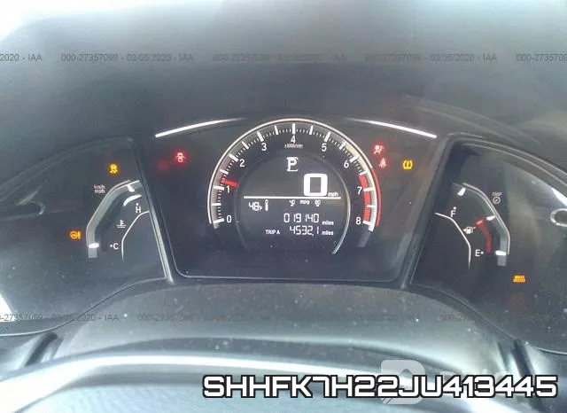 SHHFK7H22JU413445 фото 8