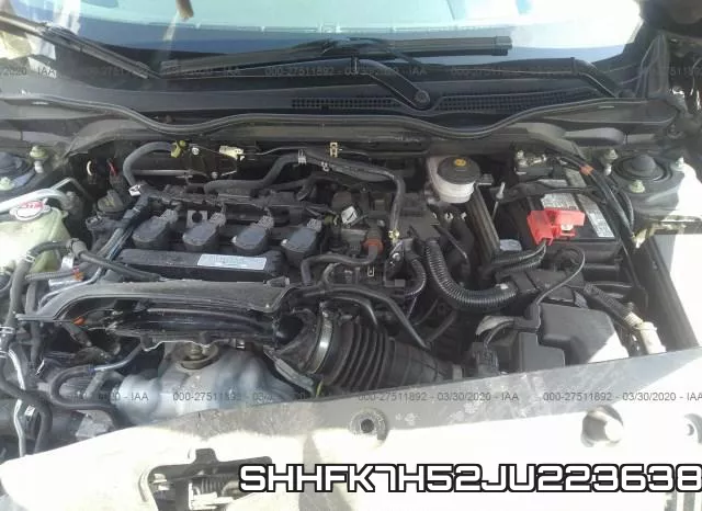 SHHFK7H52JU223638 фото 2