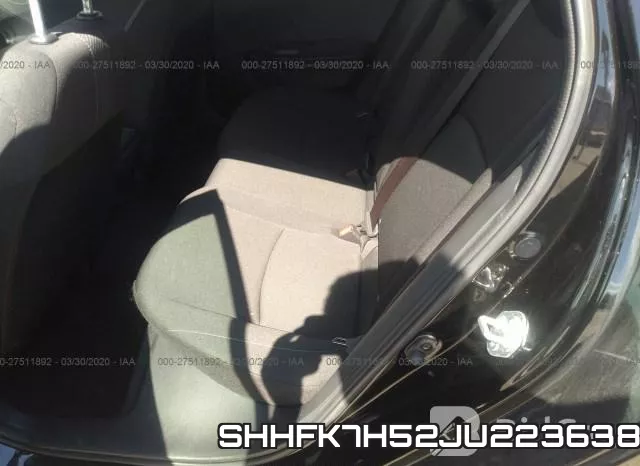 SHHFK7H52JU223638 фото 9