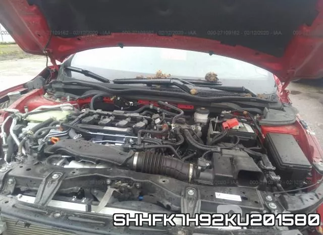 SHHFK7H92KU201580 фото 2