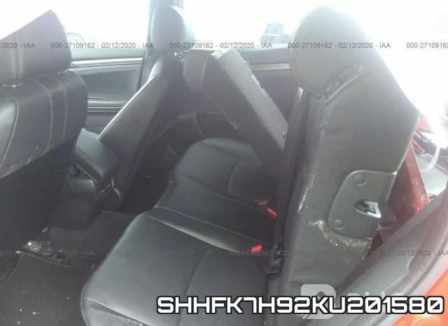 SHHFK7H92KU201580 фото 9