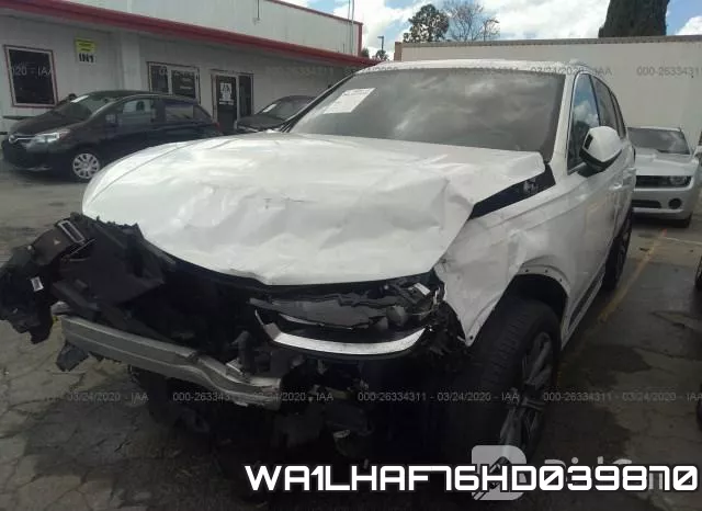 WA1LHAF76HD039870 фото 3