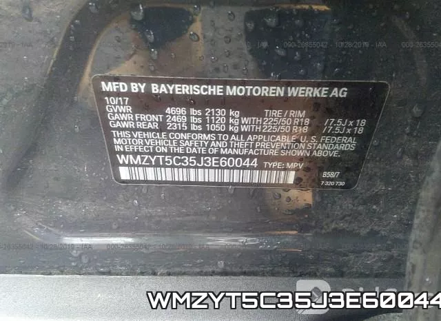 WMZYT5C35J3E60044 фото 10