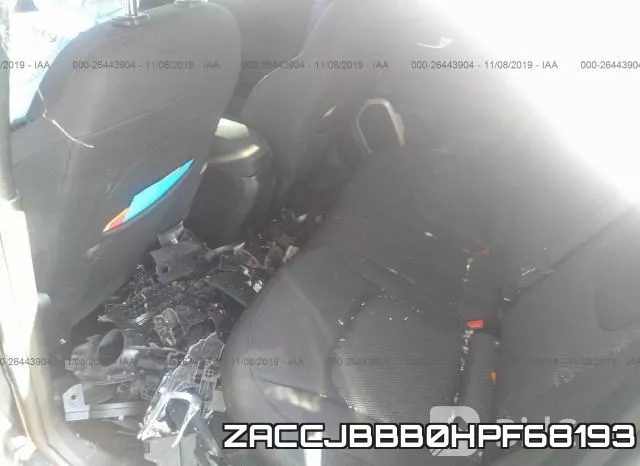 ZACCJBBB0HPF68193 фото 9