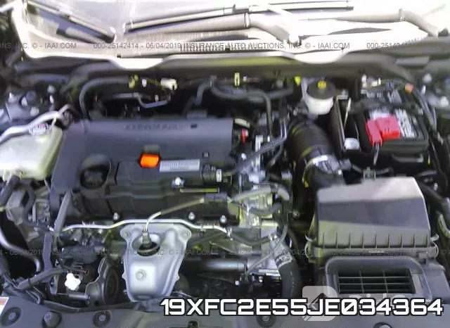 19XFC2E55JE034364 фото 2