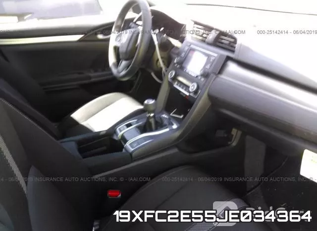 19XFC2E55JE034364 фото 6