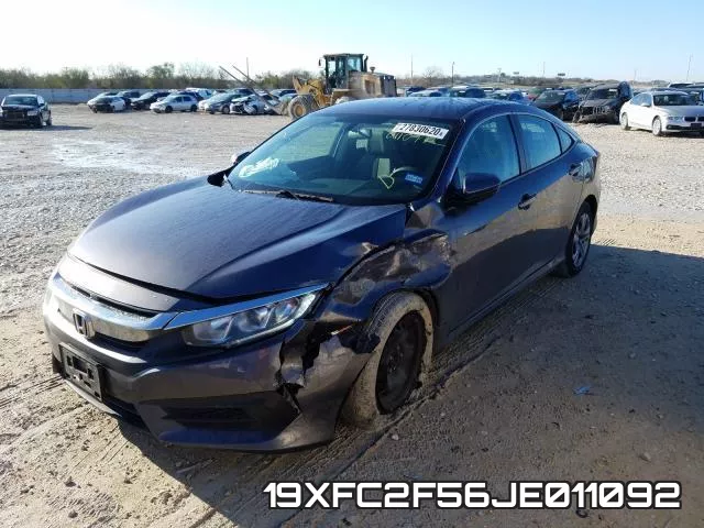 19XFC2F56JE011092 фото 3