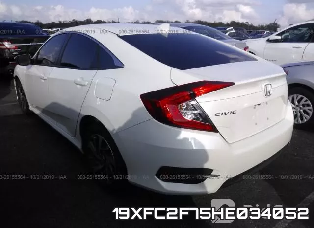 19XFC2F75HE034052 фото 4