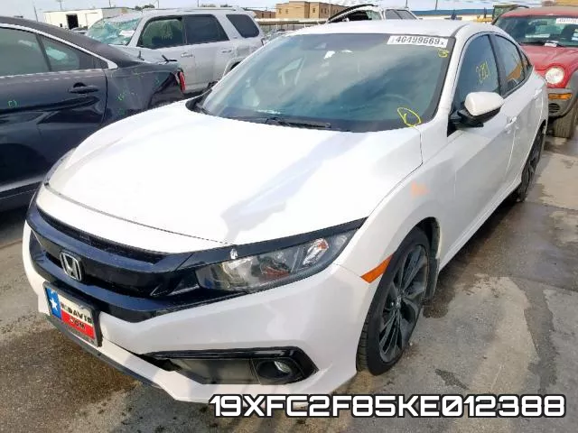 19XFC2F85KE012388 фото 3