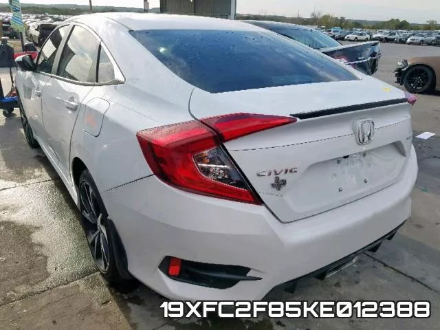 19XFC2F85KE012388 фото 4