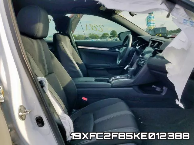 19XFC2F85KE012388 фото 6
