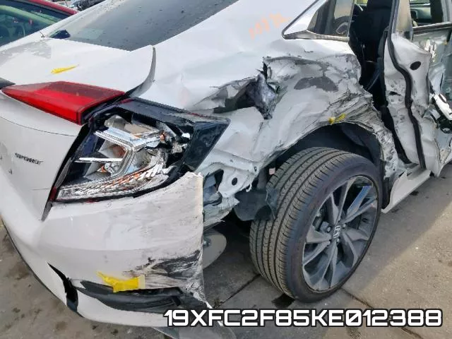 19XFC2F85KE012388 фото 10