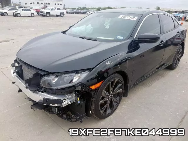 19XFC2F87KE044999 фото 3