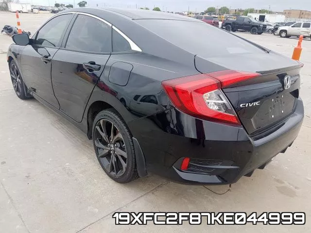 19XFC2F87KE044999 фото 4