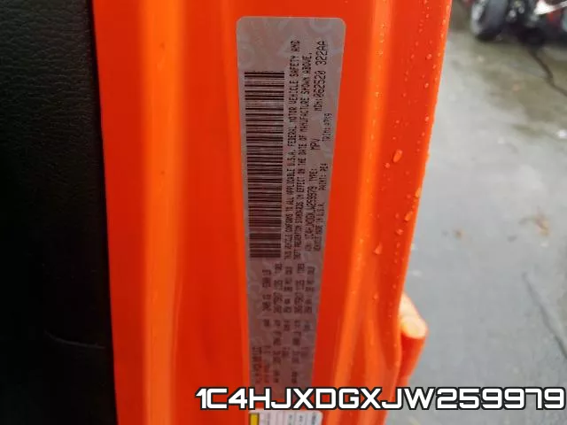 1C4HJXDGXJW259979 фото 2