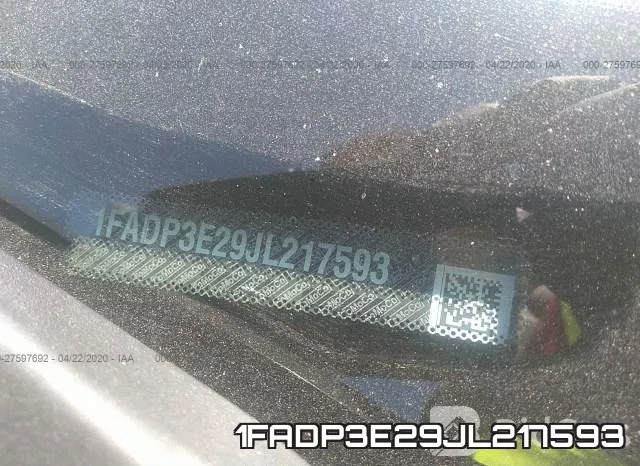 1FADP3E29JL217593 фото 10