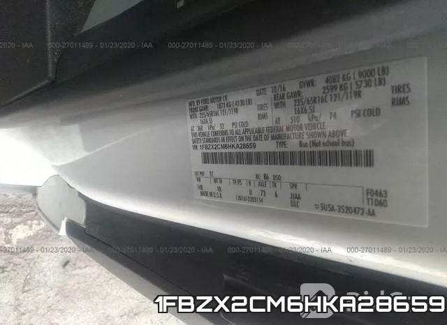 1FBZX2CM6HKA28659 фото 10