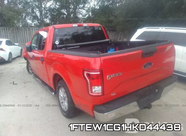 1FTEW1CG1HKD44438 фото 4