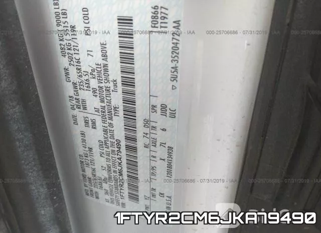 1FTYR2CM6JKA79490 фото 10
