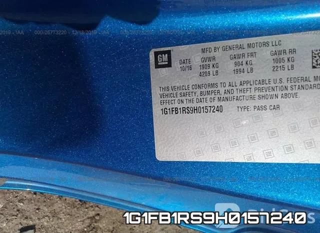 1G1FB1RS9H0157240 фото 10