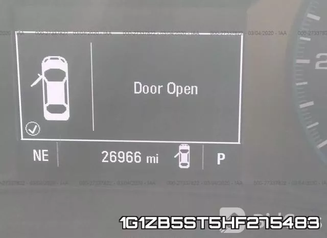 1G1ZB5ST5HF275483 фото 8