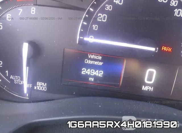 1G6AA5RX4H0181990 фото 8