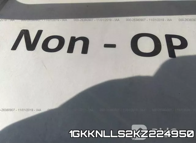 1GKKNLLS2KZ224950 фото 8
