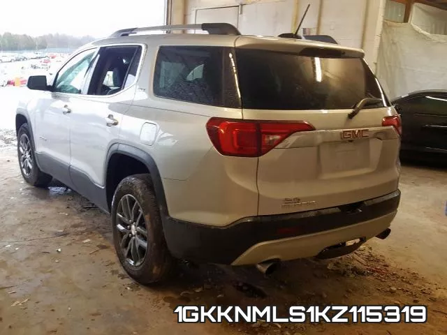 1GKKNMLS1KZ115319 фото 4