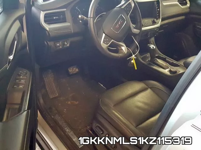1GKKNMLS1KZ115319 фото 10