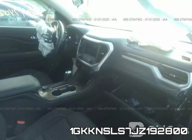 1GKKNSLS7JZ192800 фото 5