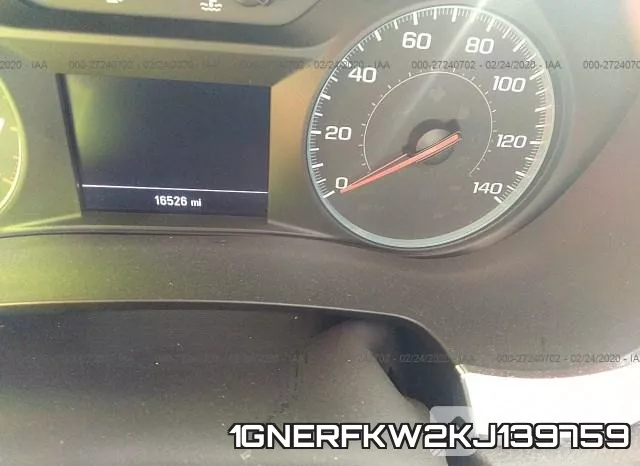 1GNERFKW2KJ139759 фото 8