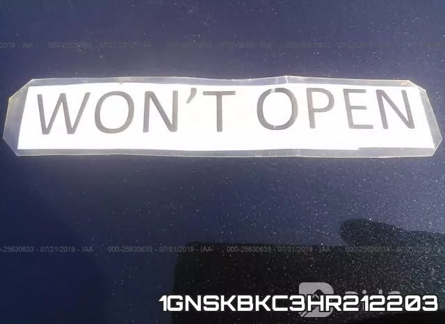 1GNSKBKC3HR212203 фото 2