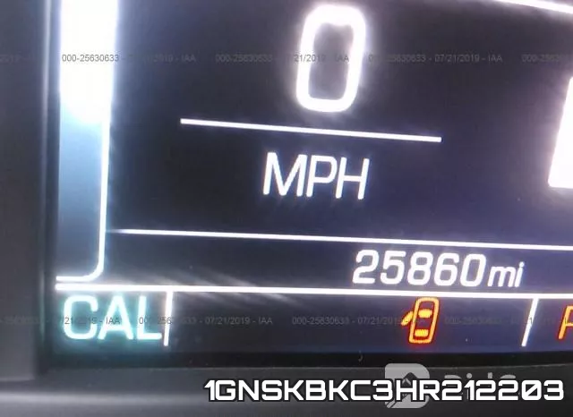 1GNSKBKC3HR212203 фото 8