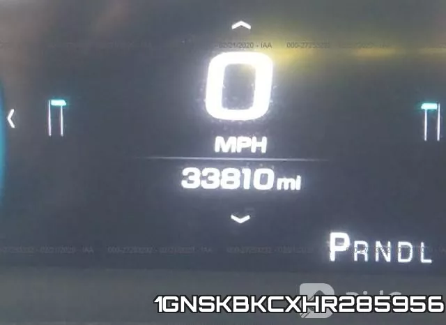 1GNSKBKCXHR285956 фото 8