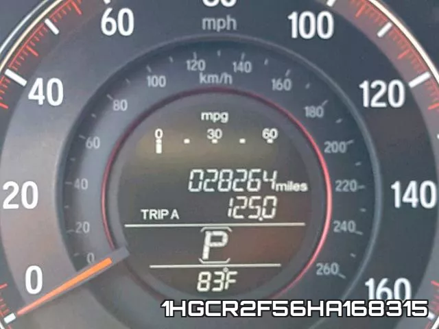 1HGCR2F56HA168315 фото 9