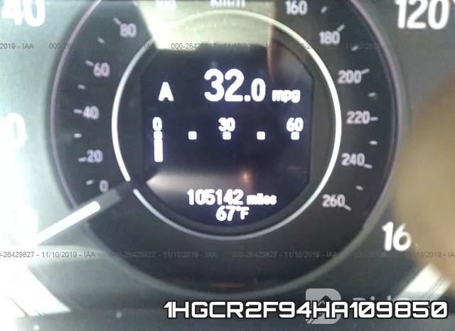 1HGCR2F94HA109850 фото 8