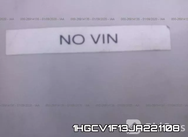 1HGCV1F13JA221108 фото 10