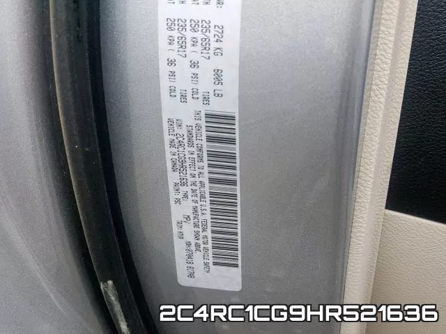 2C4RC1CG9HR521636 фото 2