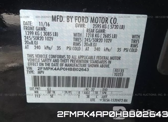 2FMPK4AP0HBB02643 фото 10