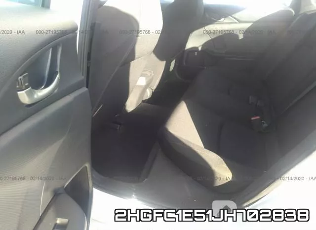 2HGFC1E51JH702838 фото 5