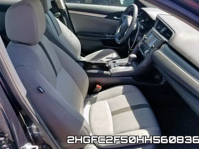 2HGFC2F50HH560836 фото 6