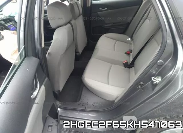 2HGFC2F65KH547063 фото 6