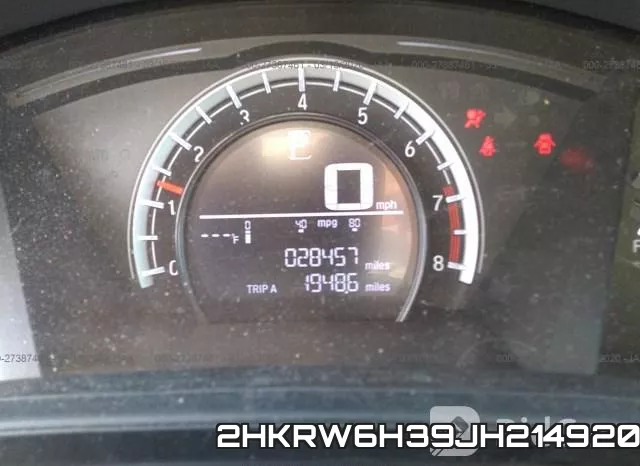 2HKRW6H39JH214920 фото 8